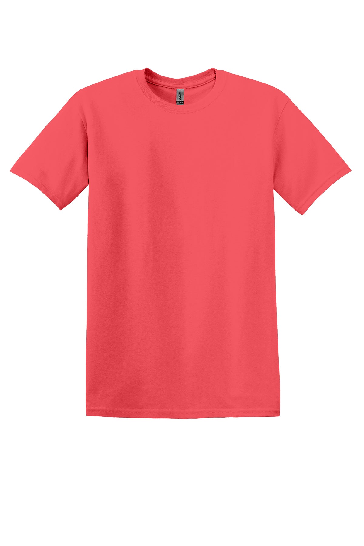 Gildan 64000 Adult T-Shirt Ad Small / Coral Silk