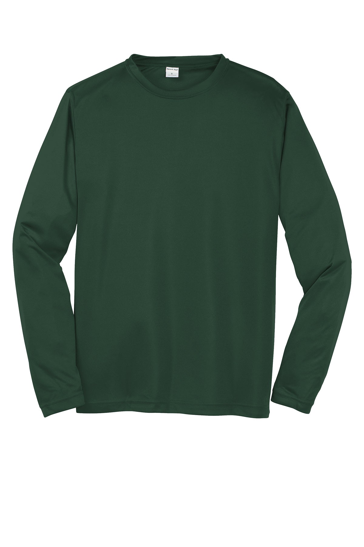 Sport-Tek St350Ls Polyester Adult Long Sleeve T-Shirt Ad Small / Forrest Green