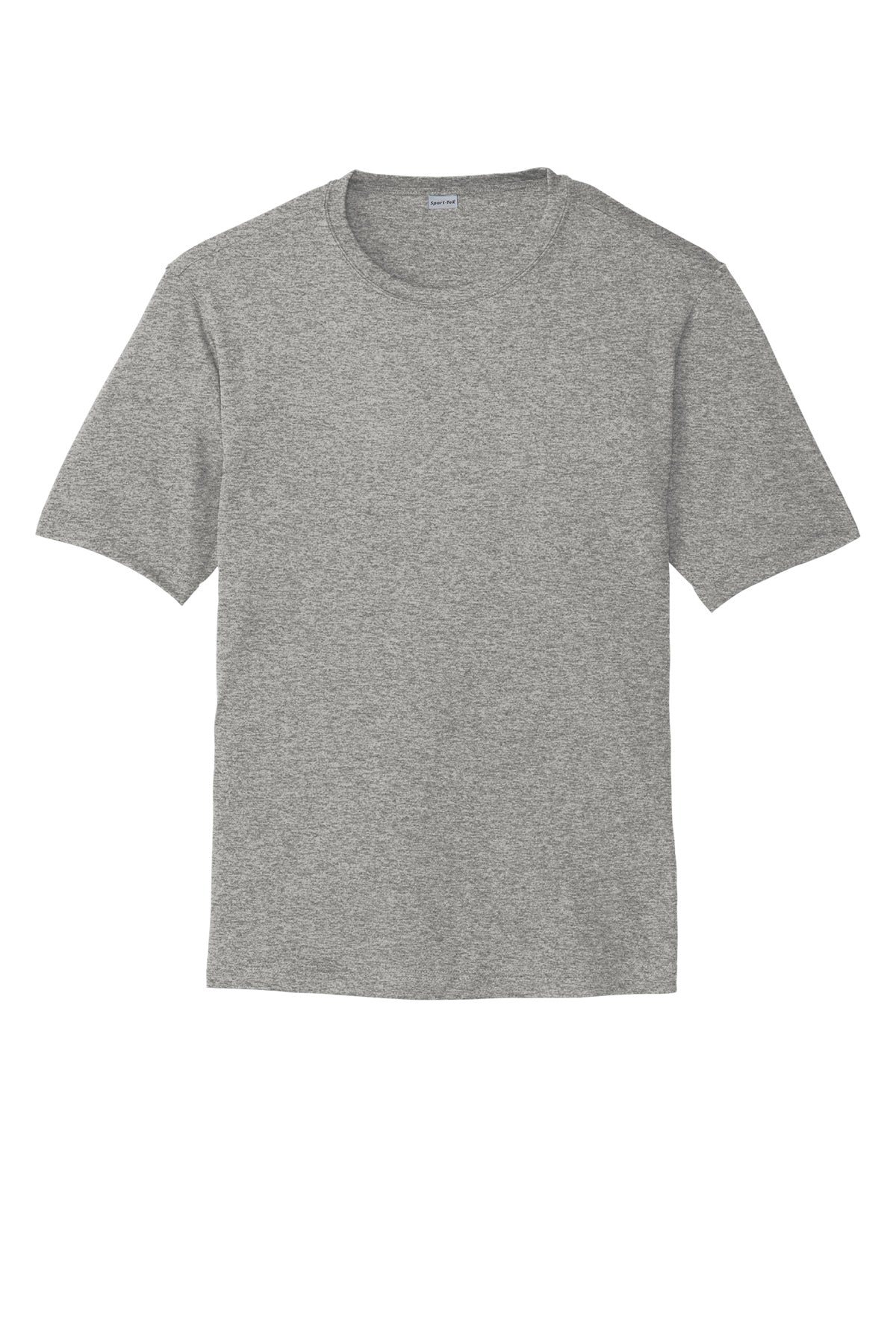 Sport-Tek St350 Polyester Adult T-Shirt Ad Small / Gray Concrete Heather