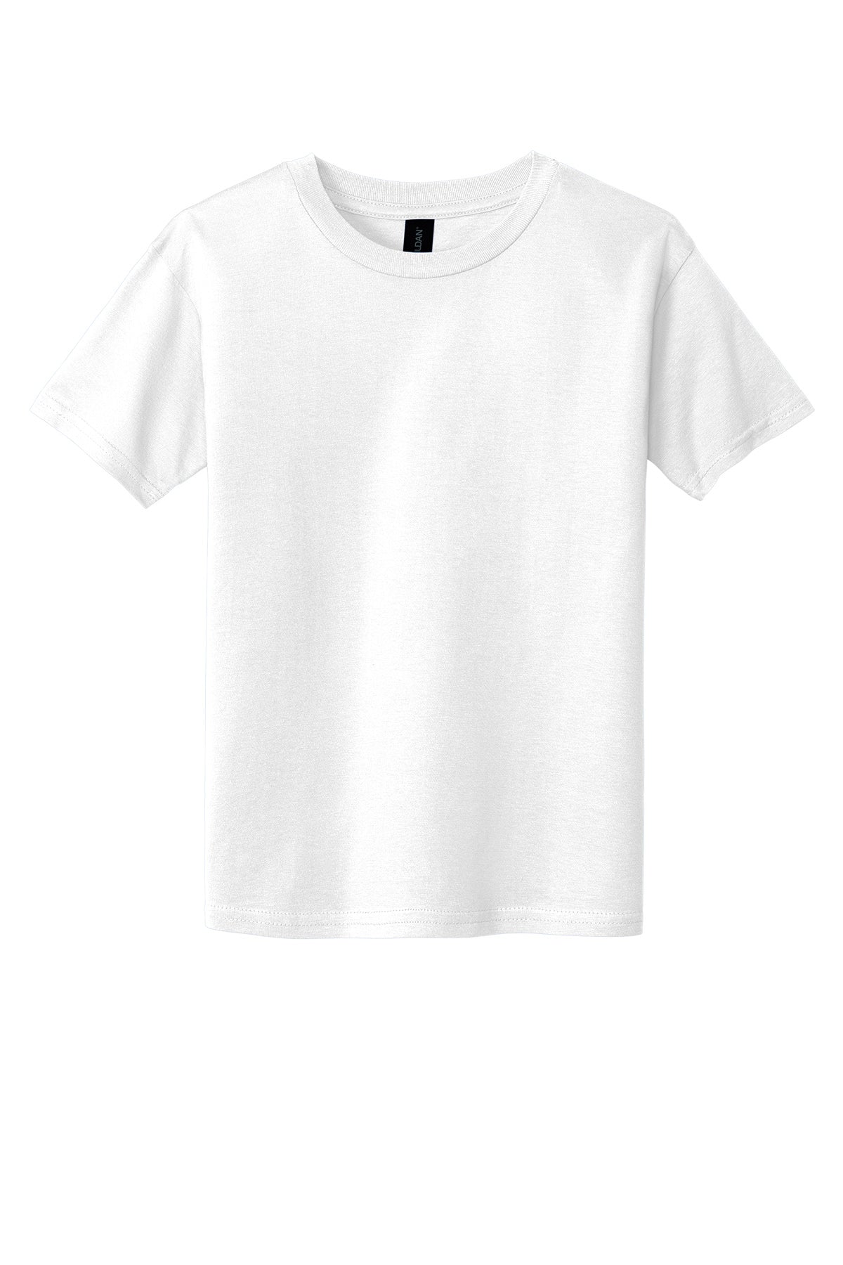 Gilden 64000B Youth T-Shirt Yth Small / White