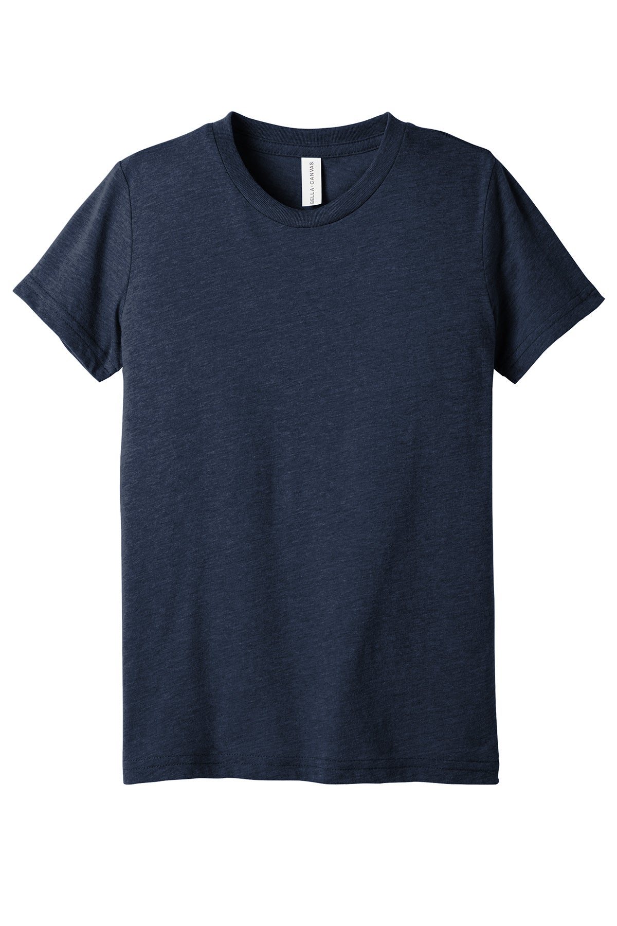 Bella+Canvas Bc3413Y Youth T-Shirt Yth Small / Solid Navy Triblend