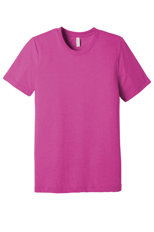 Bella+Canvas Bc3413 Adult T-Shirt Ad Small / Berry Triblend