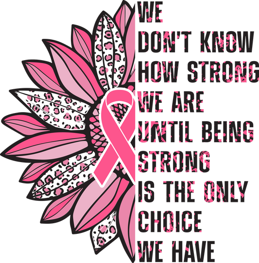 BREAST CANCER PRINT 1 - STRONG
