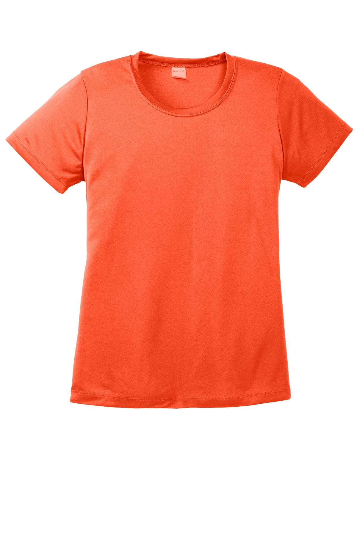 Sport-Tek Lst350 Polyester Ladies T-Shirt Ad Small / Neon Orange