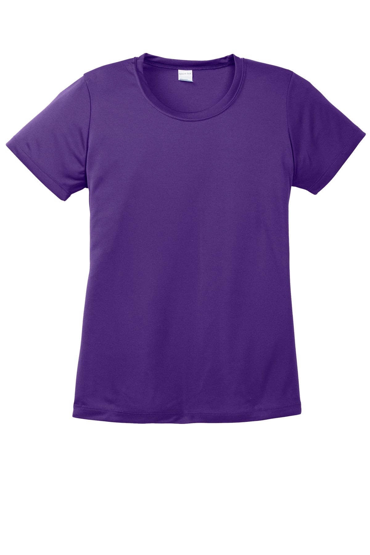 Sport-Tek Lst350 Polyester Ladies T-Shirt Ad Small / Purple