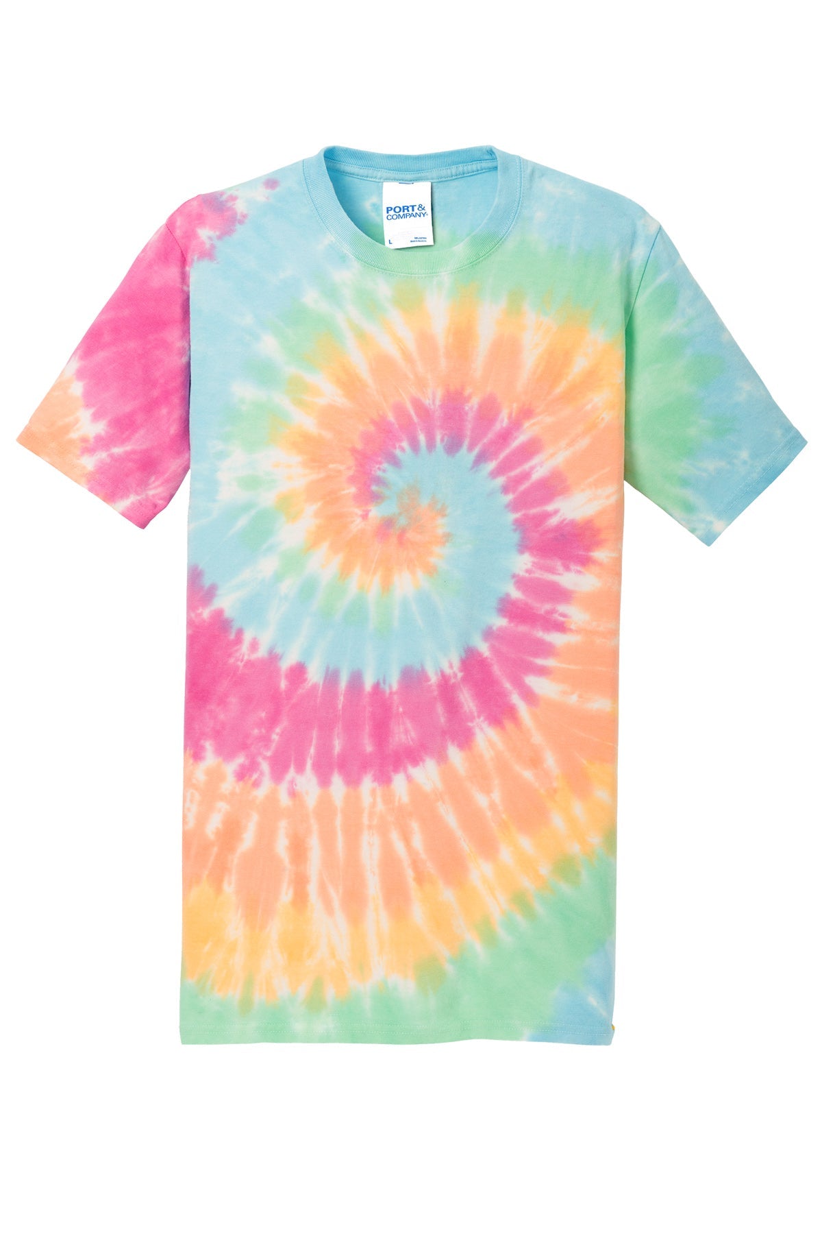 Port & Co Pc147 Short Sleeve Tie-Dye Shirt