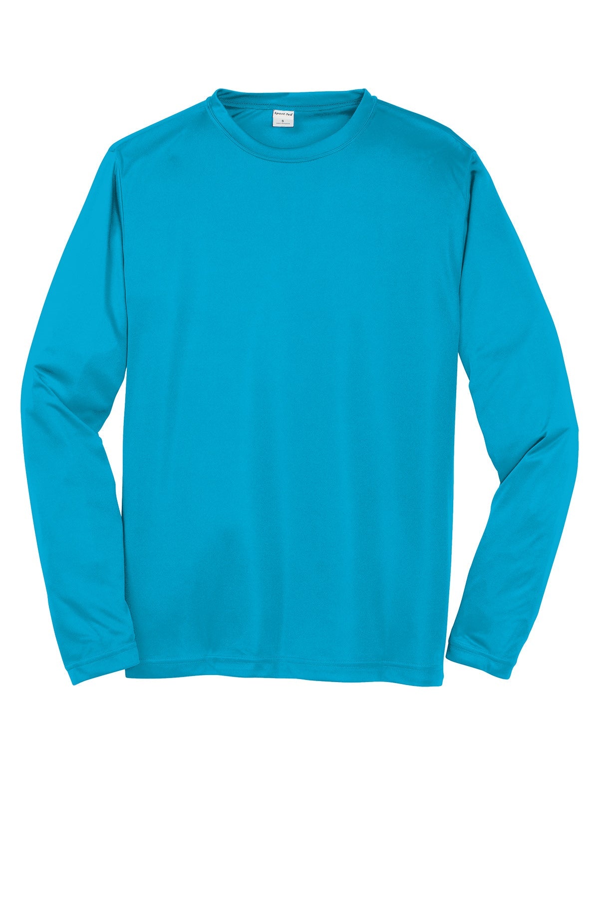 Sport-Tek St350Ls Polyester Adult Long Sleeve T-Shirt Ad Small / Atomic Blue