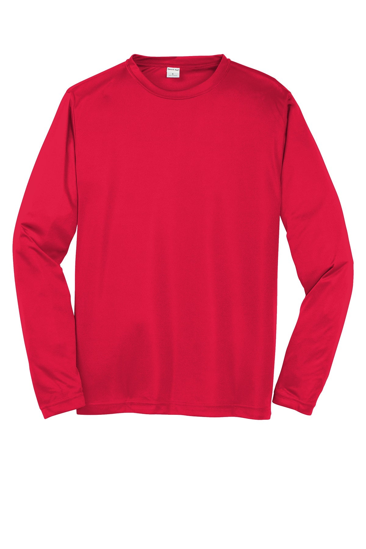 Sport-Tek St350Ls Polyester Adult Long Sleeve T-Shirt Ad Small / True Red