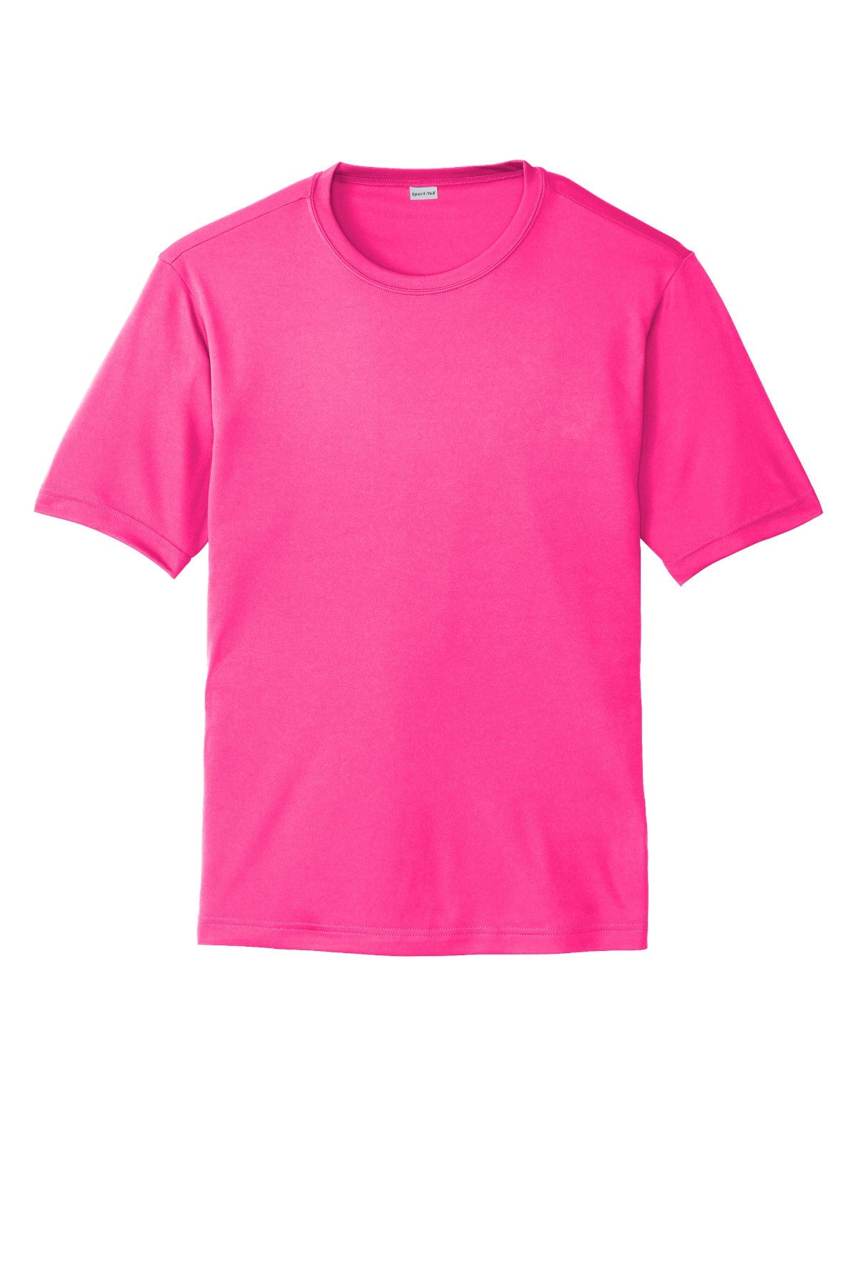 Sport-Tek St350 Polyester Adult T-Shirt Ad Small / Neon Pink
