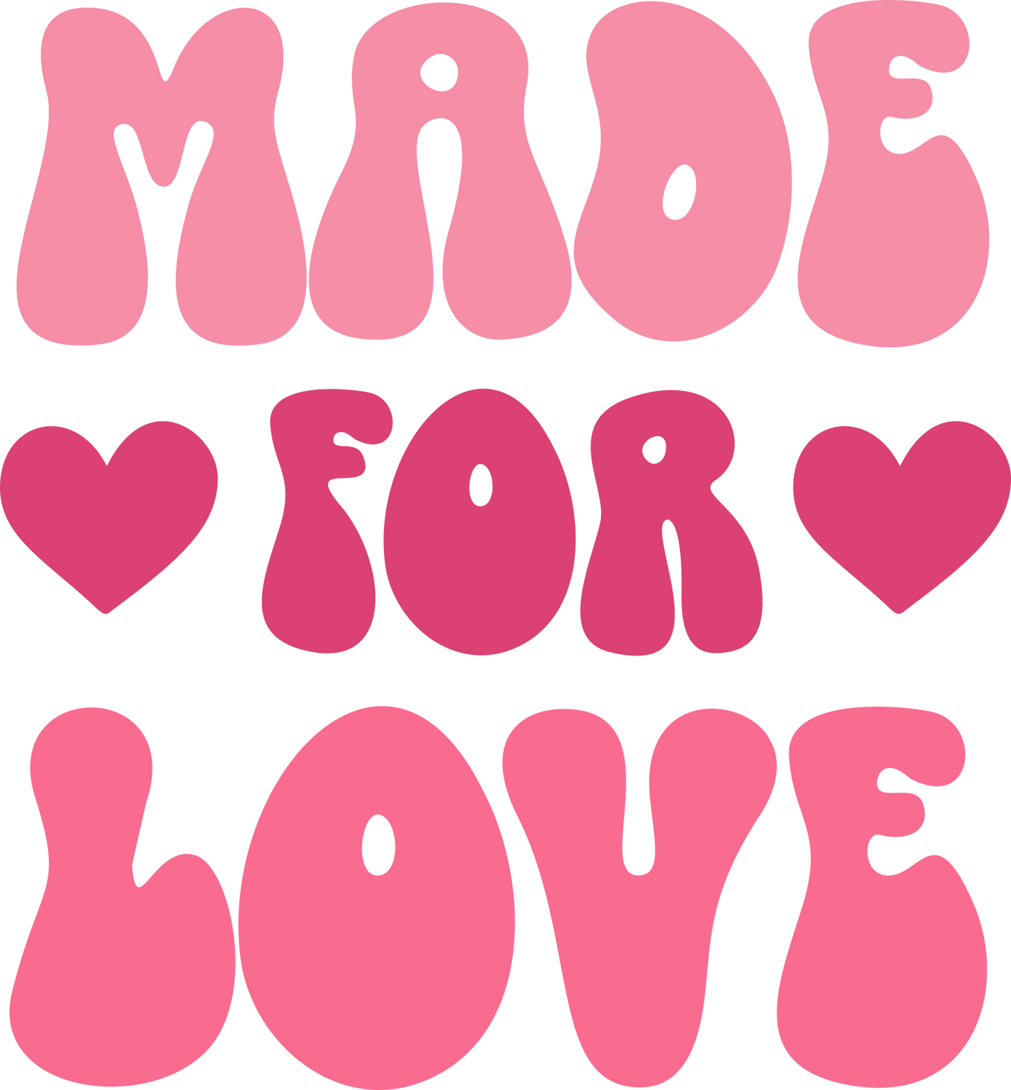 VALENTINE'S DAY PRINT 204 - made for love