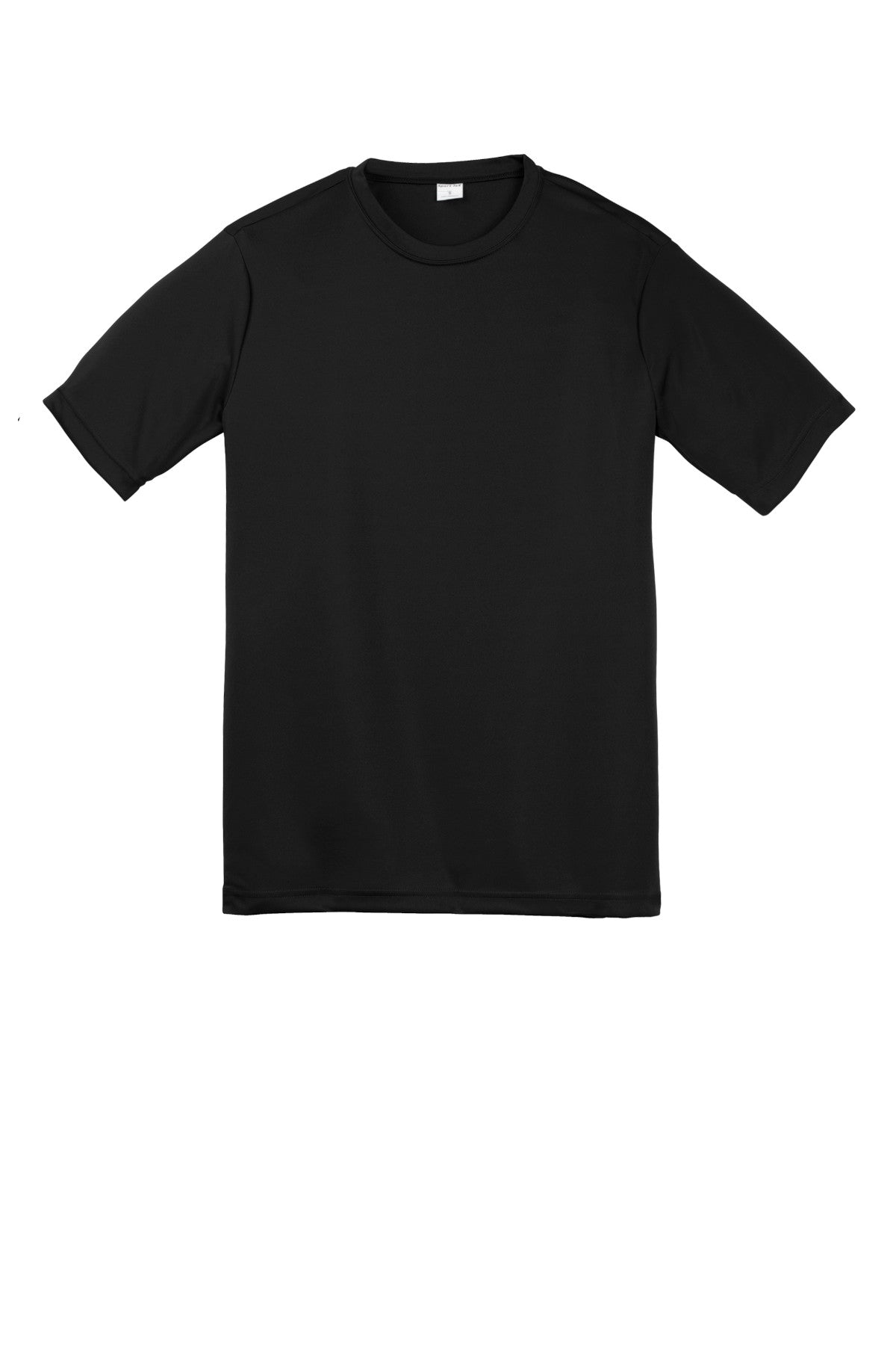 Sport-Tek Yst350 Polyester Youth T-Shirt Yth Small / Black