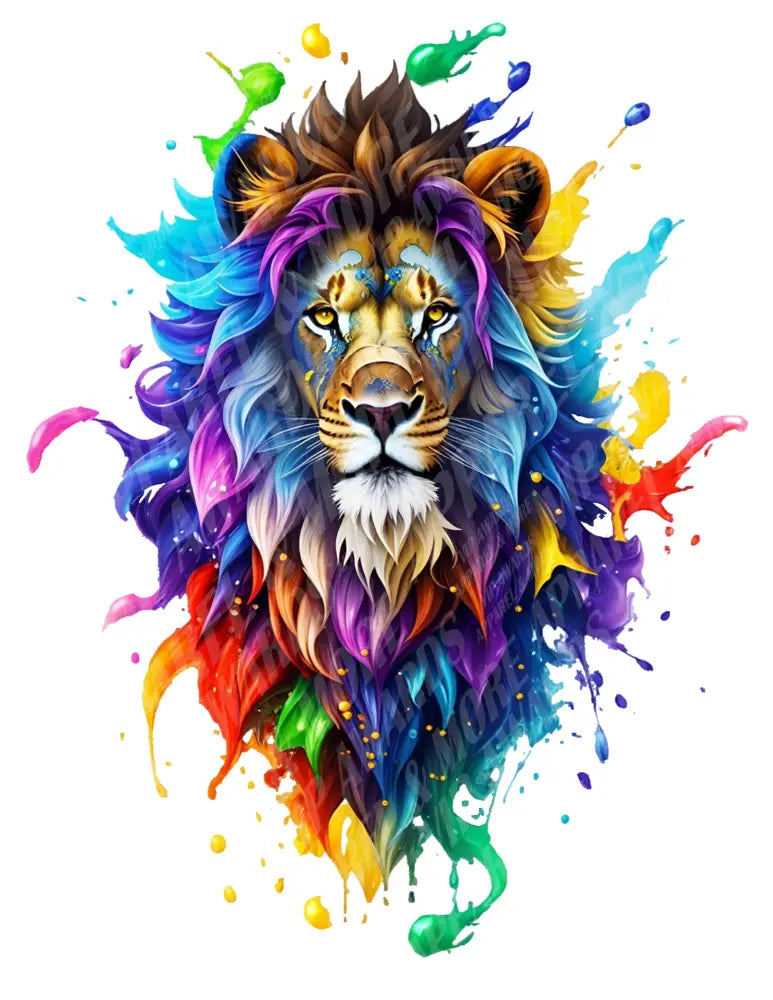 Animal Print 3 - Lion Clipart