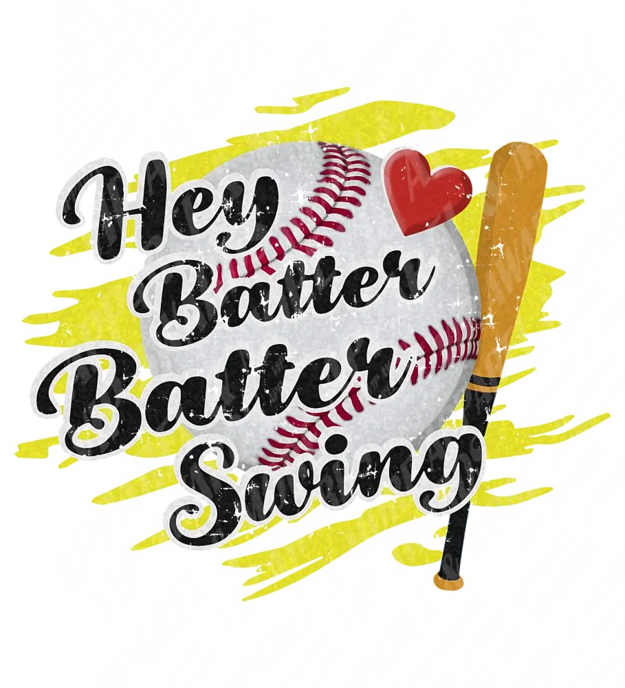 Baseball Print 15 - Hey Batter