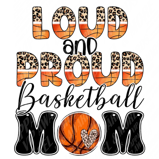 Basketball Print 4 - Mom Basketball