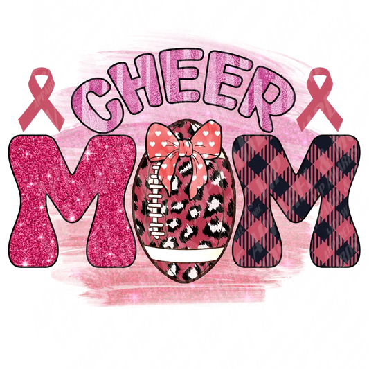 Breast Cancer Print 23 - Cheer Mom