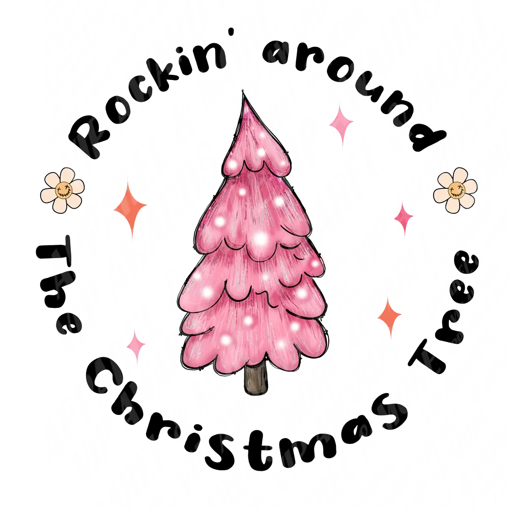 Christmas Print 291 - Rockin Around The Tree