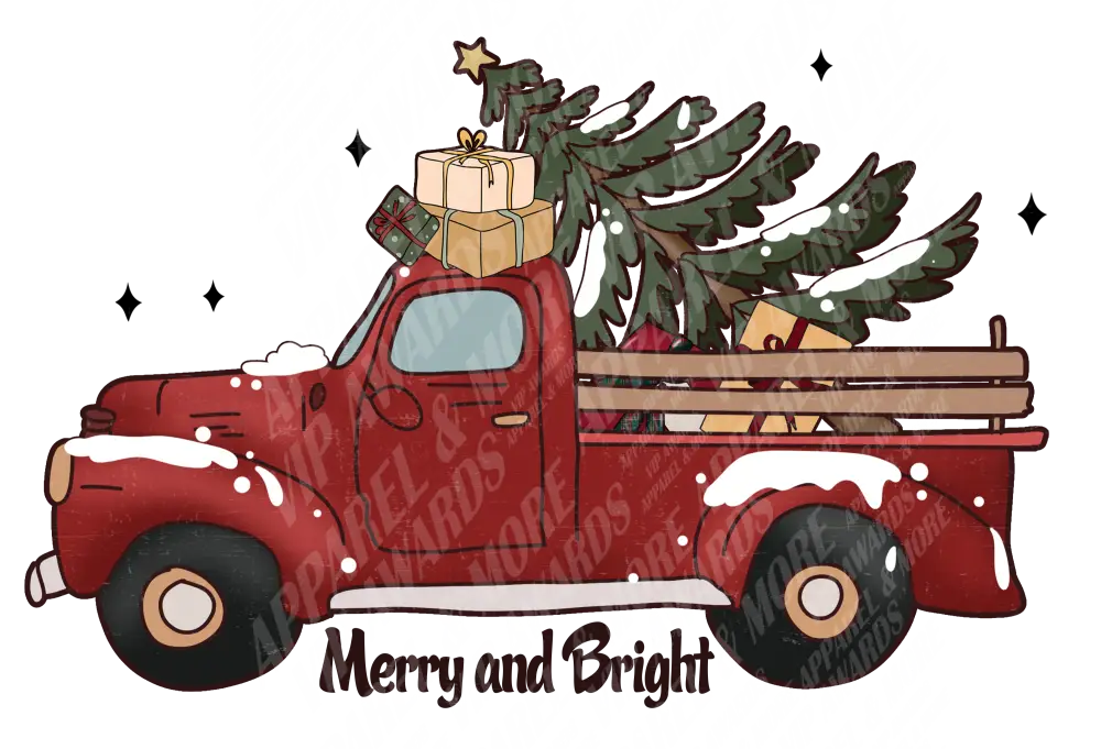 Christmas Print 337 - Truck