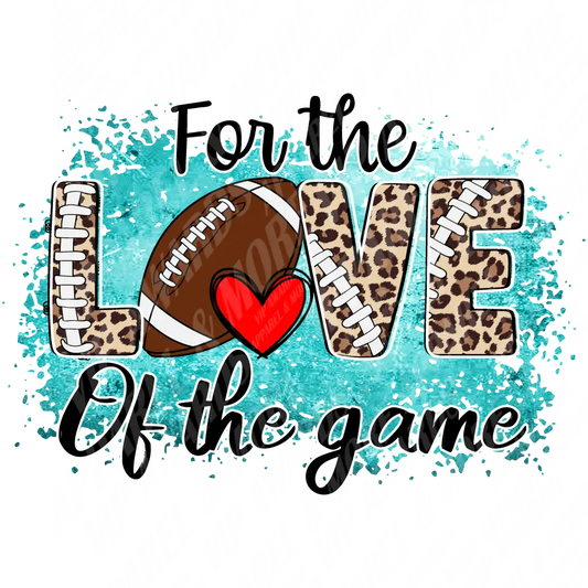 Football Print 9 - Love Of The Game