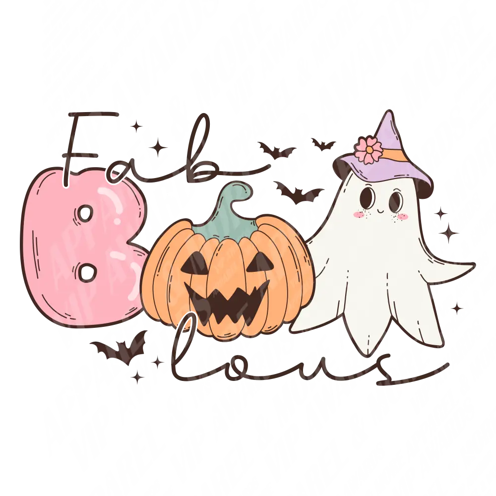 Halloween Print 12 -Fab Boo Lous