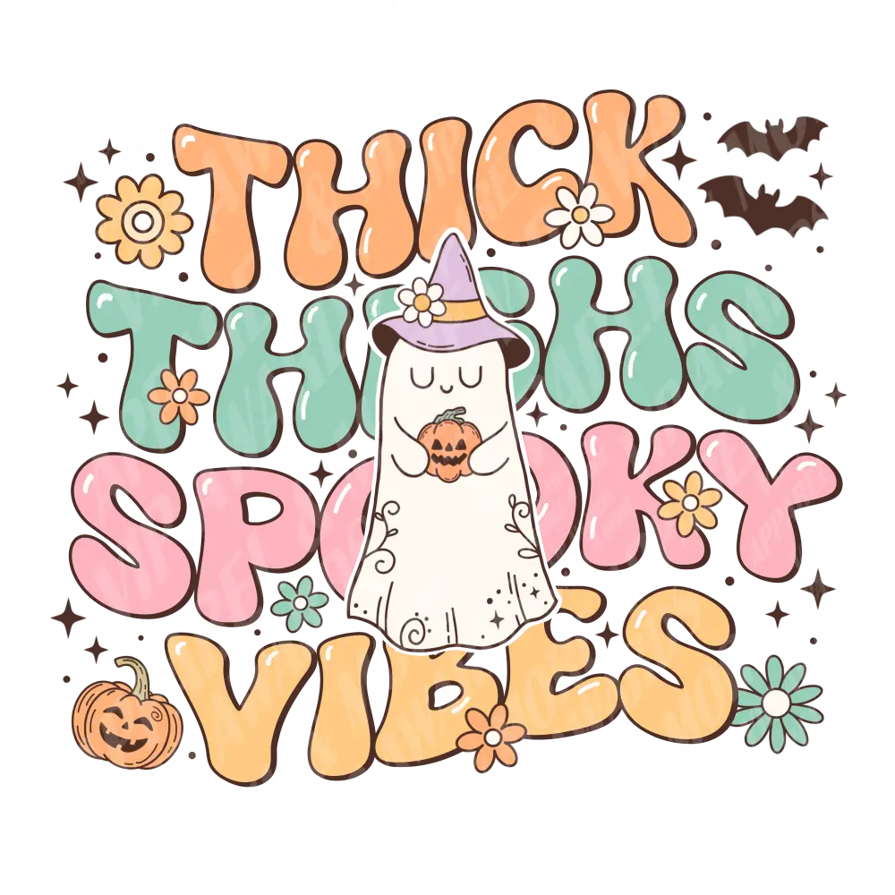 Halloween Print 44 - Thick Thighs