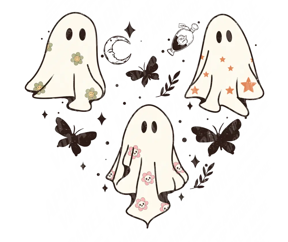 Halloween Print 62 - Ghosts