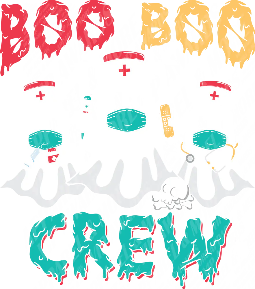 Halloween Print 90 - Boo Crew