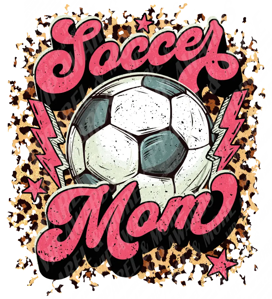 Soccer Print 22 - Retro Soccer Mom
