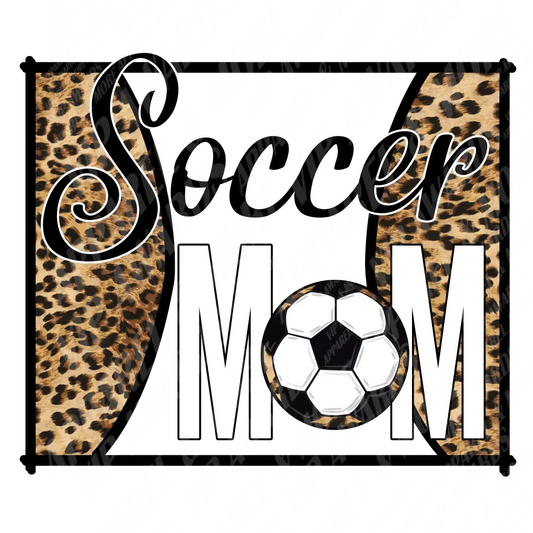 Soccer Print 46 - Soccer Mom