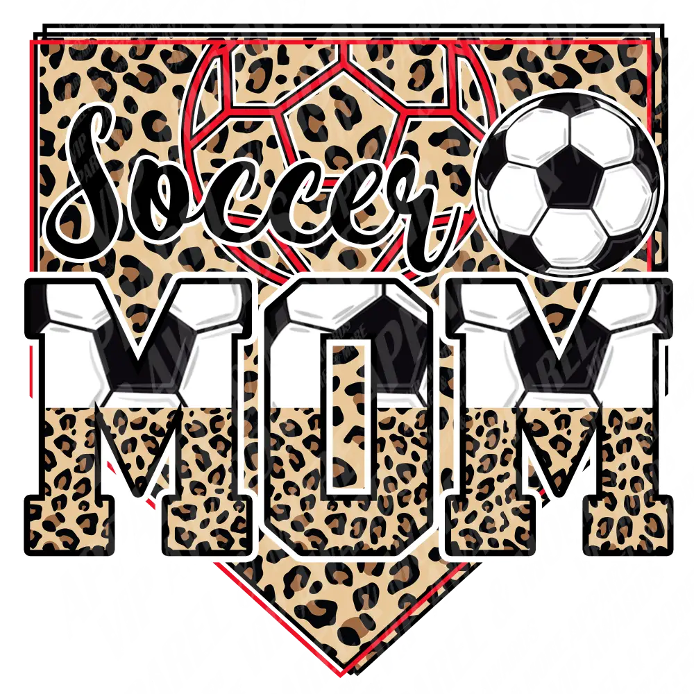 Soccer Print 49 - Soccer Mom