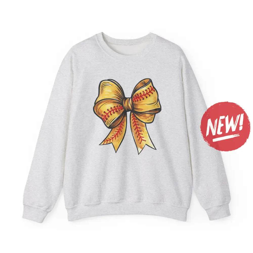 Softball bow - Gildan Crew neck