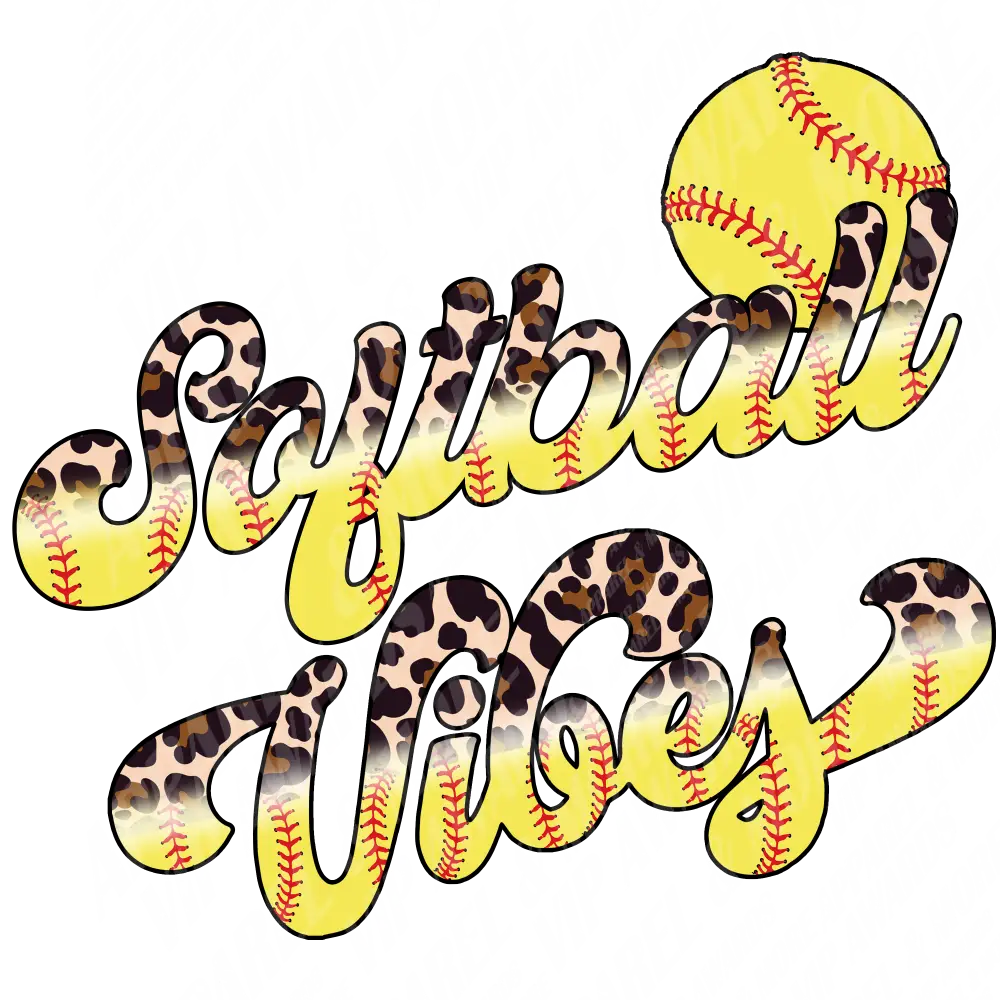 Softball Print 2 - Vibes
