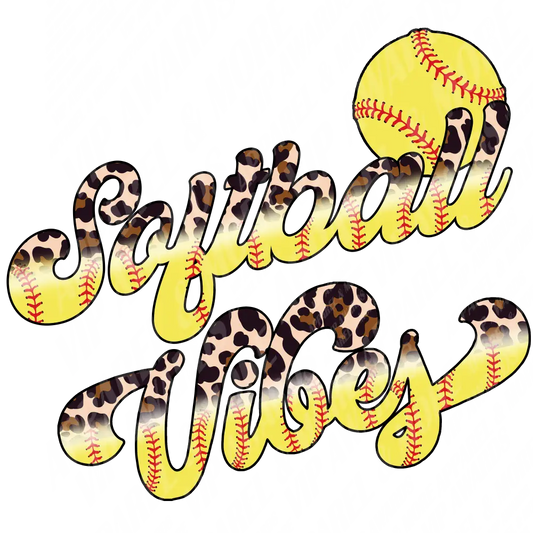 Softball Print 2 - Vibes