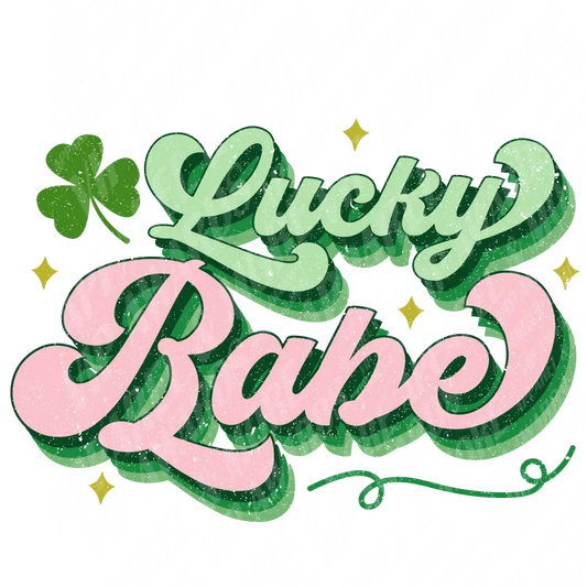 St. Patty’s Day Print 327 -Lucky_Babe