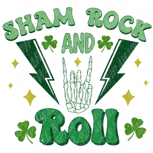 St. Patty’s Day Print 374 -Sham_Rock_And_Roll