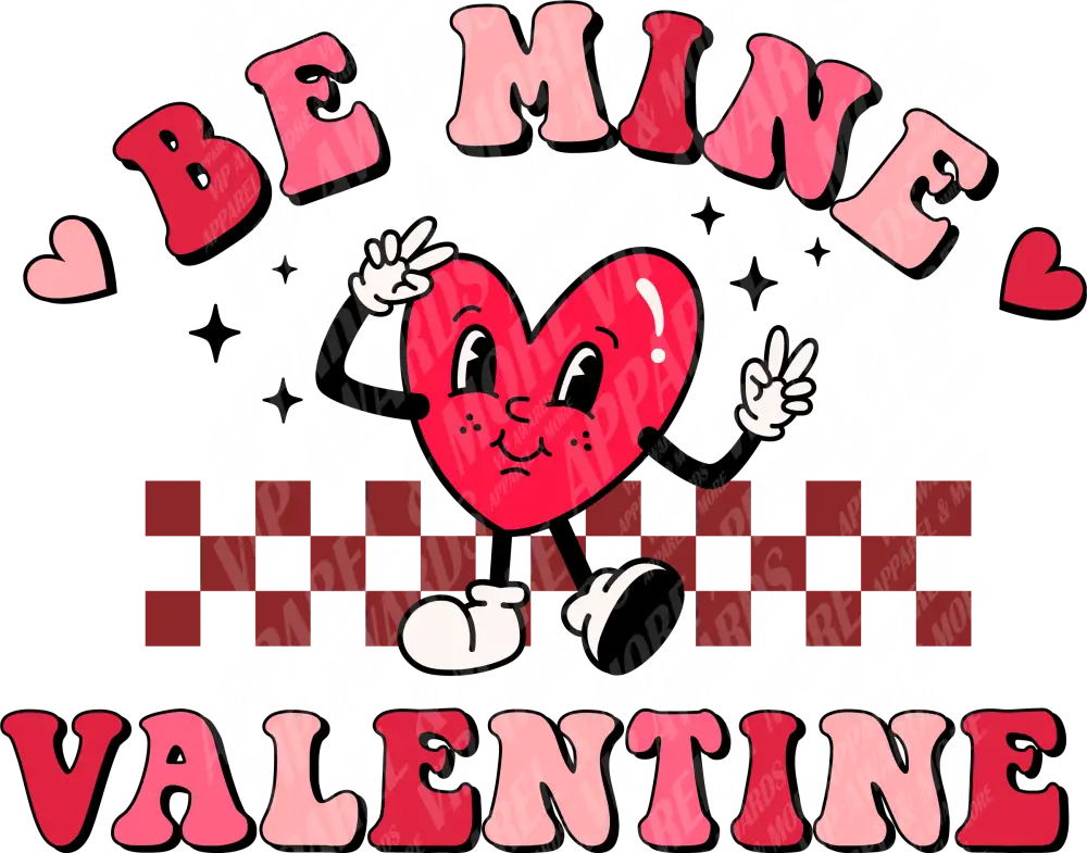 Valentines Day Print 46 - Be Mine Valentine